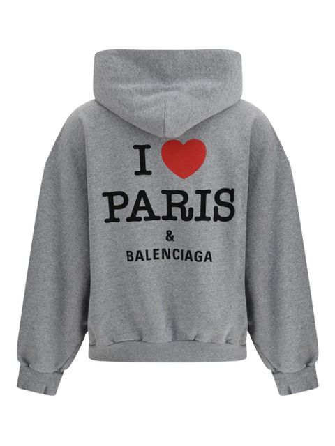 Balenciaga I Love Paris zip-up hoodie - Grey - zdjęcie produktu nr 2