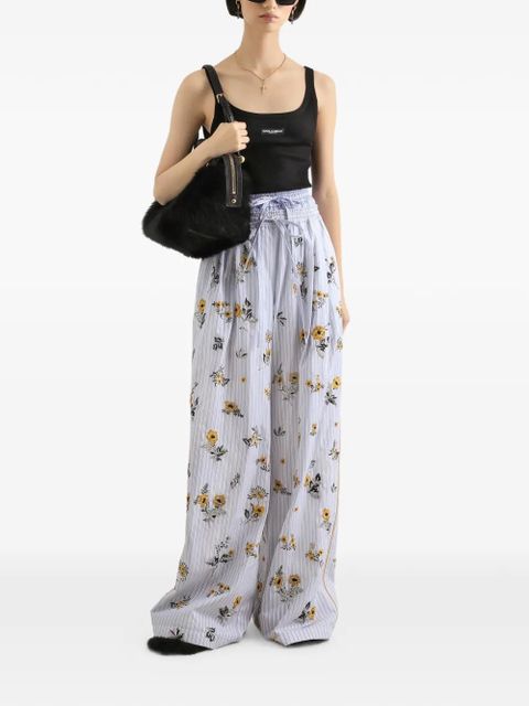 Dolce & Gabbana ribbed tank top - Black - zdjęcie produktu nr 2