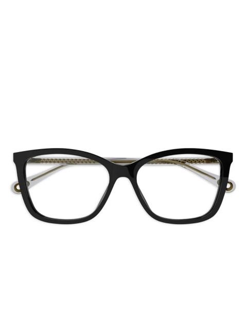 Chloé Eyewear cat-eye frame glasses - Black - zdjęcie produktu nr 1