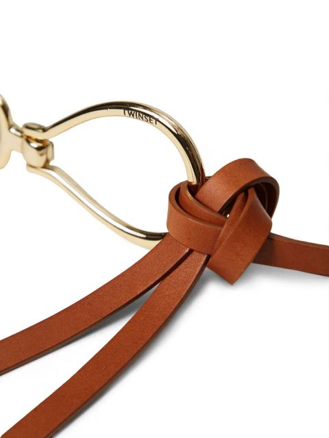 TWINSET knot-detail belt - Brown - zdjęcie produktu nr 2