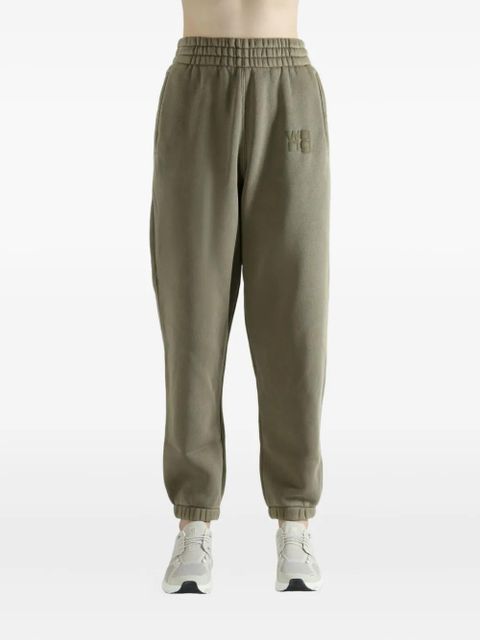 Alexander Wang logo-patch track pants - Green