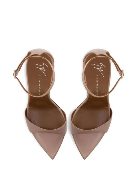 Giuseppe Zanotti 105mm Intriigo heeled sandals - Neutrals