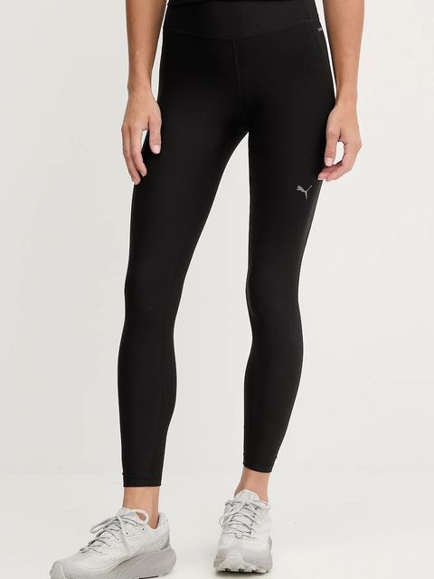 Puma legginsy treningowe kolor czarny gładkie 527452 - zdjęcie produktu nr 1