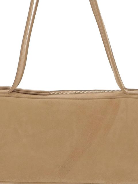 KHAITE Simona suede shoulder bag - Neutrals - zdjęcie produktu nr 2