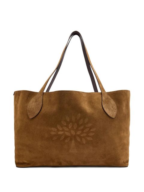 Mulberry tree-motif tote bag - Brown - zdjęcie produktu nr 1