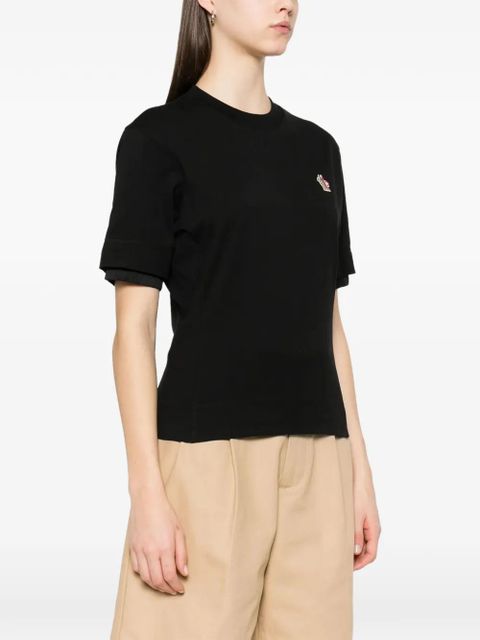 Moncler Grenoble layered-sleeve logo-detail T-shirt - Black
