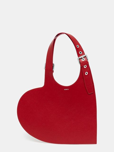 Coperni torebka skórzana Belt Heart Tote - zdjęcie produktu nr 1