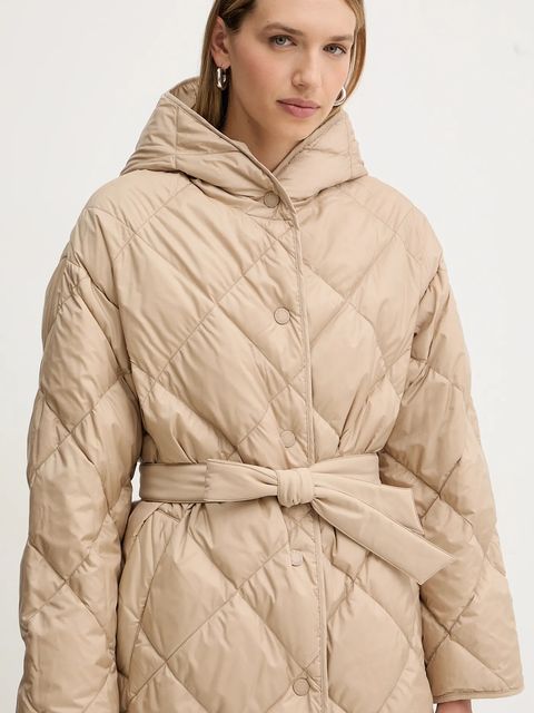 Weekend Max Mara kurtka BANFY kolor beżowy przejściowa 2525496042600