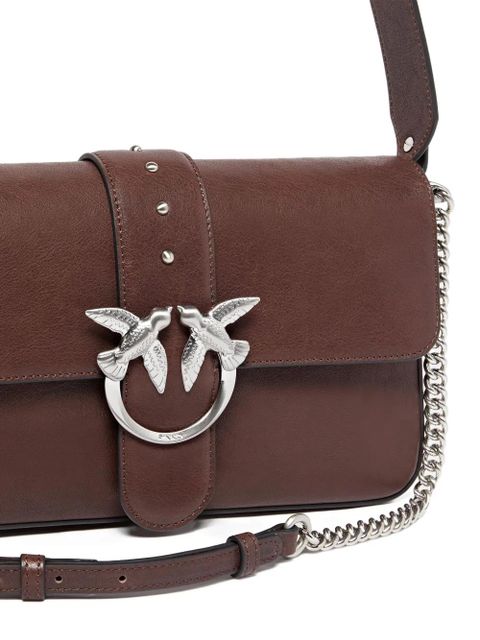 PINKO mini Love One cross body bag - Brown