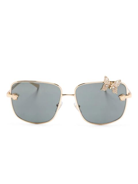 Versace Eyewear square-frame sunglasses - Gold - zdjęcie produktu nr 1