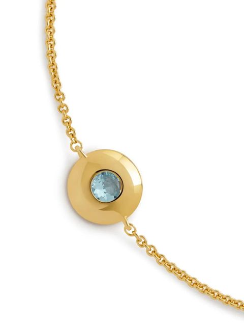 Monica Vinader 18kt yellow gold vermeil March Birthstone bracelet - zdjęcie produktu nr 2