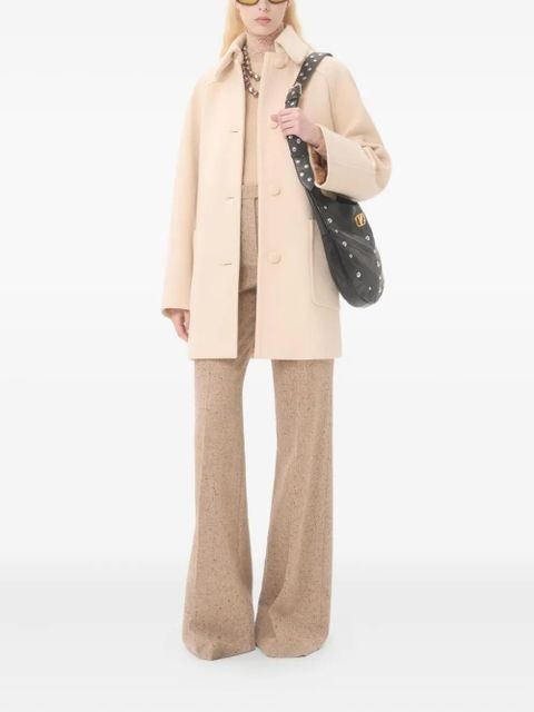 Valentino Garavani natté-weave tailored trousers - Neutrals - zdjęcie produktu nr 2
