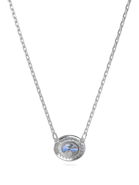 Swarovski Constella oval-pendant necklace - Silver