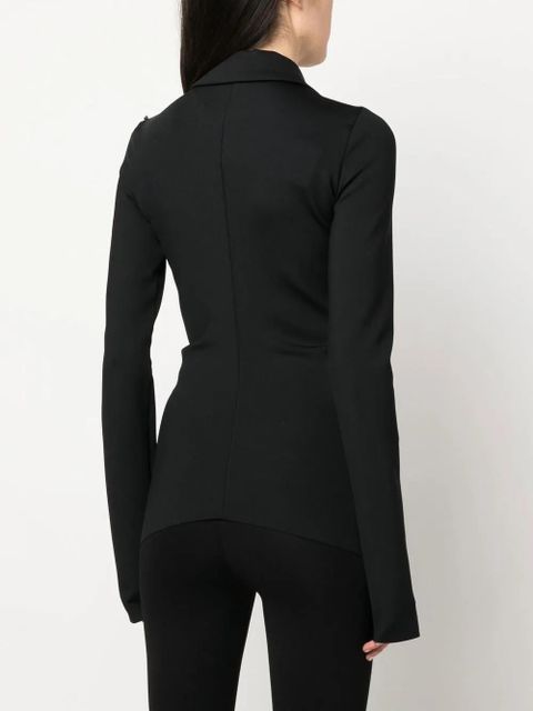 Sportmax button-fastening detail jacket - Black