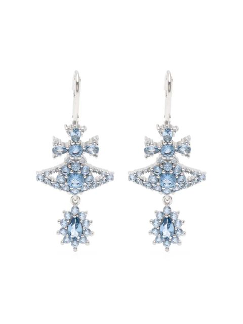 Vivienne Westwood Masha orb-detail earrings - Silver - zdjęcie produktu nr 1
