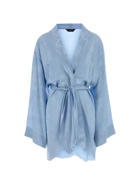Balenciaga belted robe - Blue - zdjęcie produktu nr 1