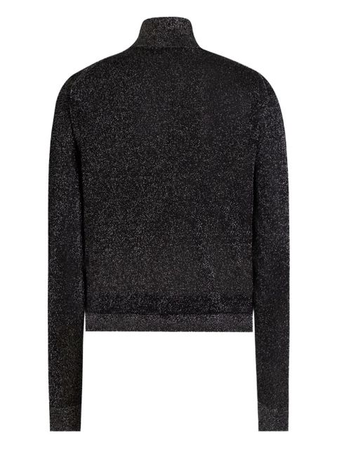 Dolce & Gabbana glitter-embellished sweater - Black - zdjęcie produktu nr 2