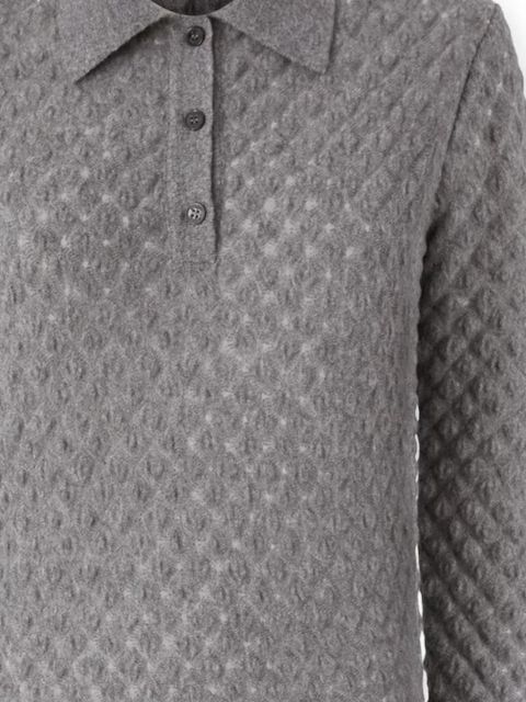 Missoni cashmere polo shirt - Grey - zdjęcie produktu nr 2