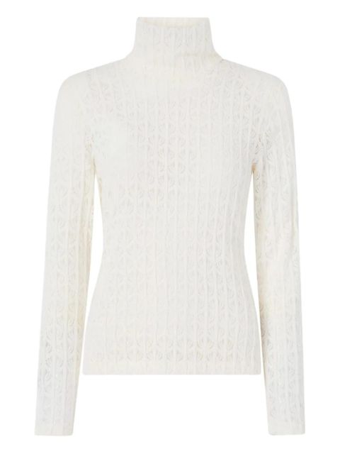 PINKO Rufina high-neck top - White - zdjęcie produktu nr 1