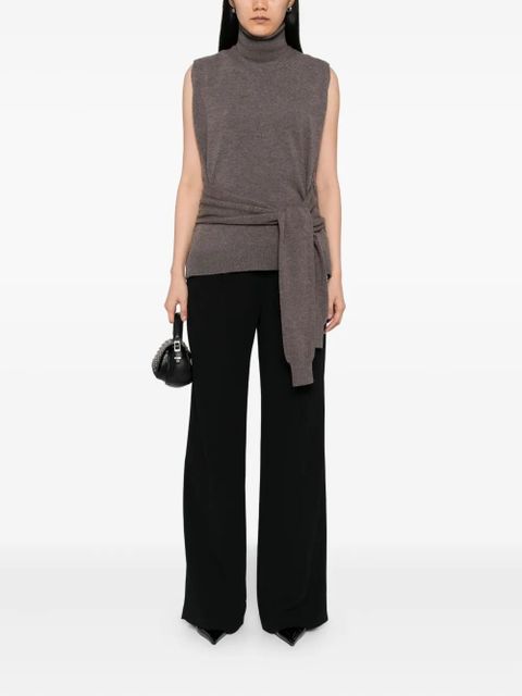 Róhe double-layer knitted top - Brown - zdjęcie produktu nr 2