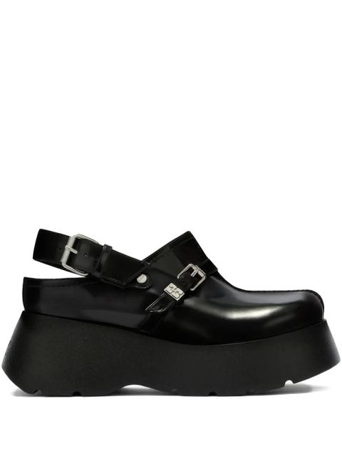 GANNI buckled mules - Black - zdjęcie produktu nr 1