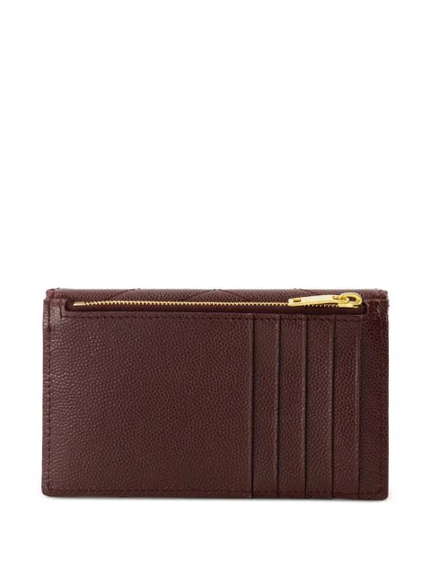 Saint Laurent Cassandre Fragments card holder - Red - zdjęcie produktu nr 2