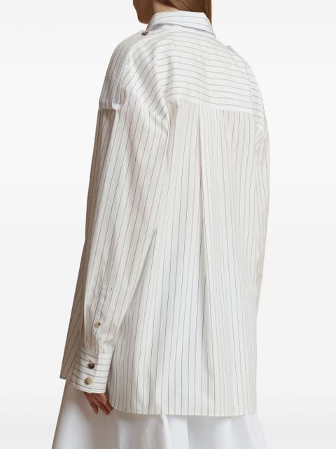 KHAITE The Tamal shirt - White