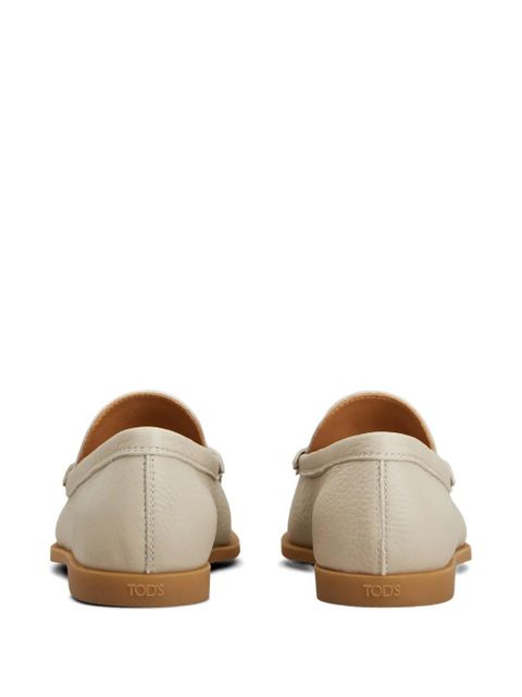 Tod's chain-detail loafers - Neutrals