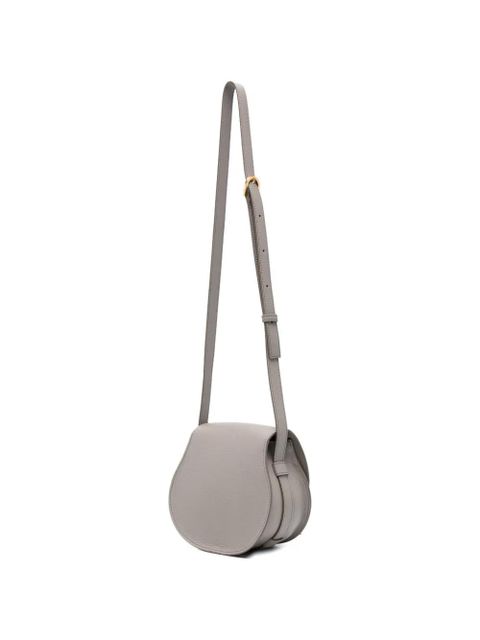 Chloé small Marcie saddle cross body bag - Grey