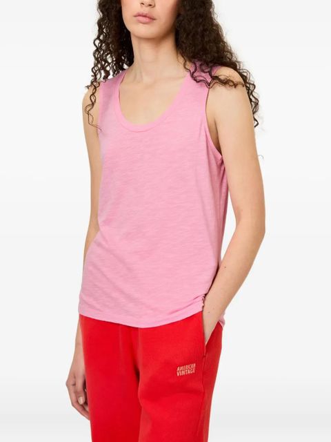 American Vintage Jacksonville crew-neck vest - Pink