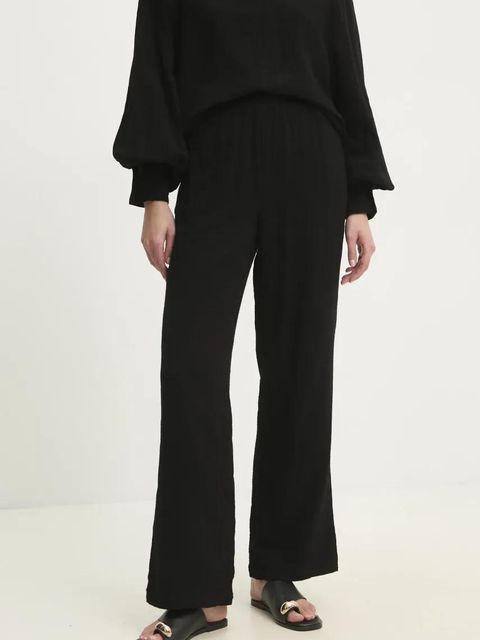 Answear.LAB komplet bawełniany damski kolor czarny