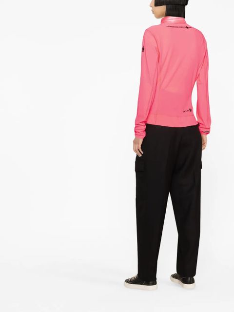Moncler Grenoble Padded Zip-Up Sweatshirt - Pink