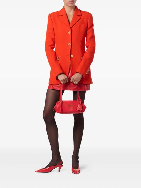 Versace crystal-embellished blazer - Red - zdjęcie produktu nr 2