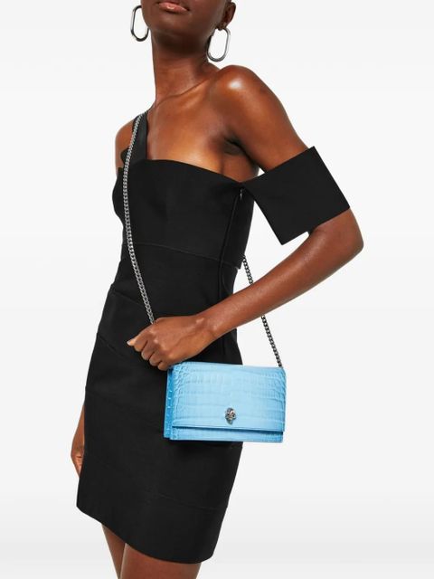 Alexander McQueen cut-out detail mini dress - Black