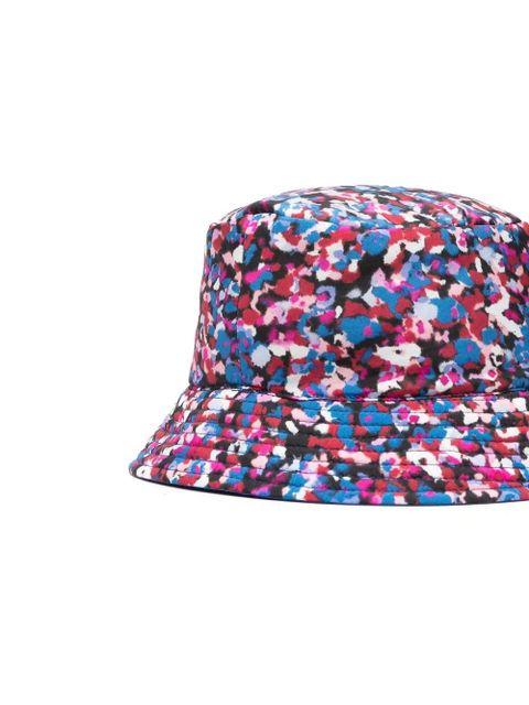 ISABEL MARANT all-over graphic-print bucket hat - Blue - zdjęcie produktu nr 2