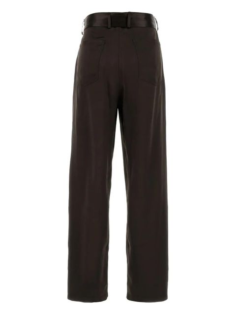 Magda Butrym belted trousers - Brown - zdjęcie produktu nr 2
