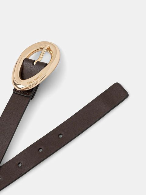 MICHAEL Michael Kors pasek damski kolor brązowy 29MKWB529006