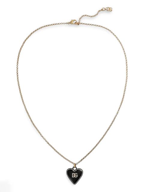 Dolce & Gabbana heart-pendant necklace - Gold - zdjęcie produktu nr 1
