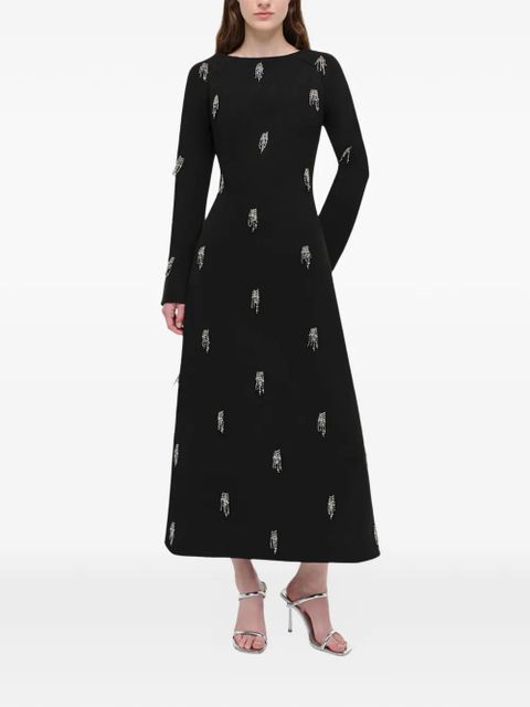 Simkhai Coretta long-sleeve midi dress - Black - zdjęcie produktu nr 2