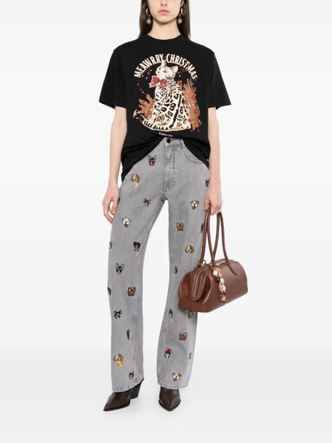 FARM Rio Mearry Christmas T-shirt - Black - zdjęcie produktu nr 2