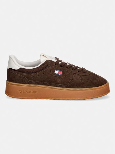 Tommy Jeans THE GREENWICH EDGE MAX SUEDE sneakersy damskie zamszowe - zdjęcie produktu nr 1