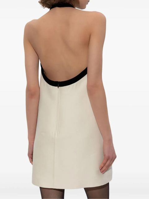 TOM FORD silk mini dress - White