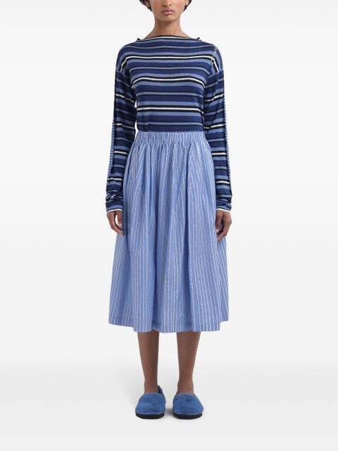 Marni striped midi skirt - Blue - zdjęcie produktu nr 2