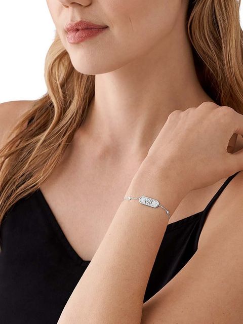 Michael Kors bransoletka srebrna