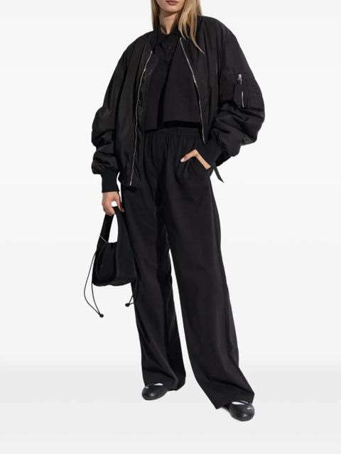 Alexander Wang elastic-waist trousers - Black