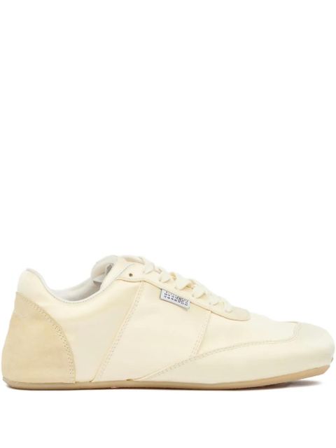MM6 Maison Margiela lace-up panelled sneakers - Neutrals - zdjęcie produktu nr 1