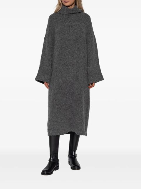 ENTIRE STUDIOS Manhattan roll-neck midi dress - Grey