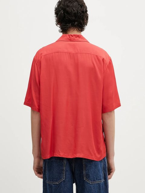 Aries koszula Ancient Column Satin Viscose Hawaiian Shirt