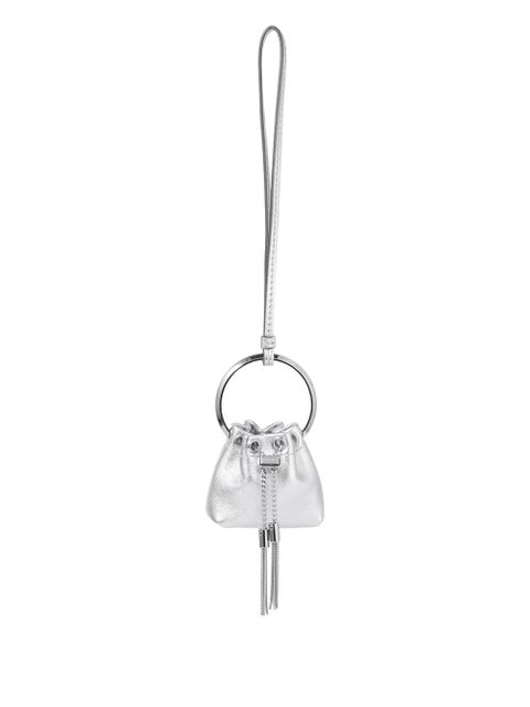 Jimmy Choo Bon Bon keyring charm - Silver - zdjęcie produktu nr 1
