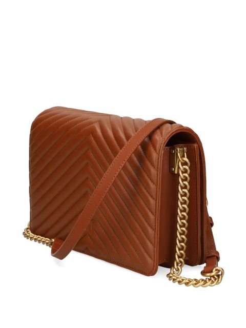 PINKO Classic Love Click cross body bag - Brown - zdjęcie produktu nr 2